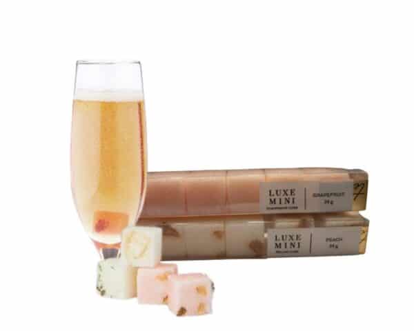 Instant Mimosa Sugar Cubes Set, Fruit and Citrus Combination, Brunch Ready
