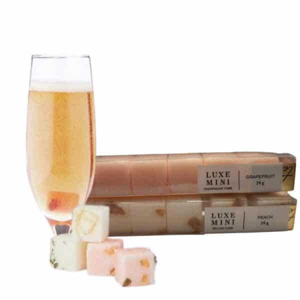 Instant Mimosa Sugar Cubes Set, Fruit and Citrus Combination, Brunch Ready