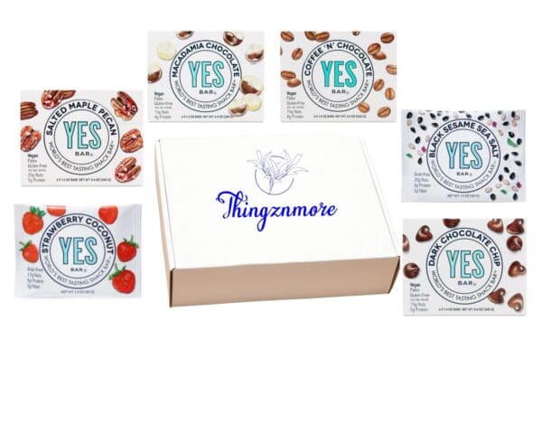 Yes Bar Variety Snack Set, Keto Friendly Snacks 1.4 oz Each