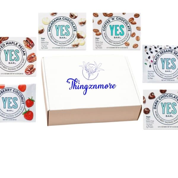 Yes Bar Variety Snack Set, Keto Friendly Snacks 1.4 oz Each