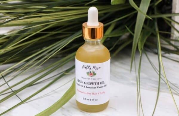 Hair Growth Oil with Argan and Castor Oil