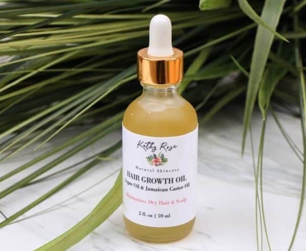 Hair Growth Oil with Argan and Castor Oil