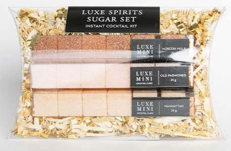 Instant Old Fashioned or Manhattan Cocktail with these Sugar Cubes